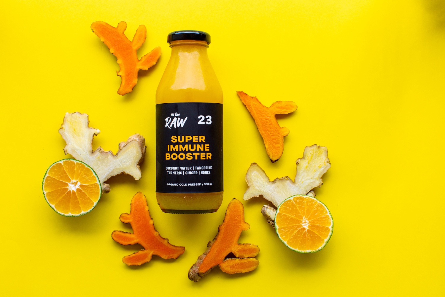 Fresh juice bottle
